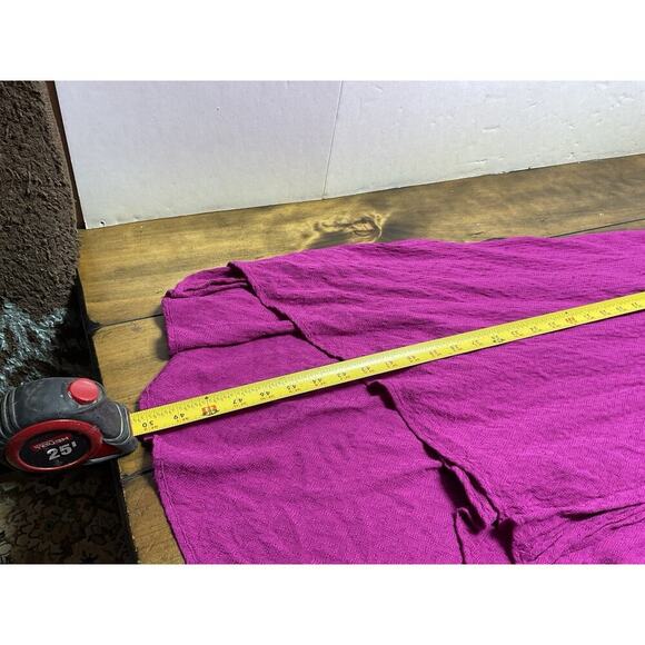 Maeve Anthropologie | Breanna Wrap Dress Maxi Midi Puff Sleeve Pink Modest Sz 4 - Picture 11 of 16